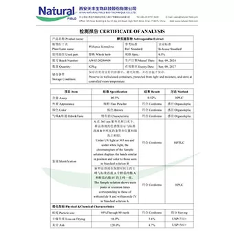 خلاصة اشواغاندا صانعة الأشواغاندا