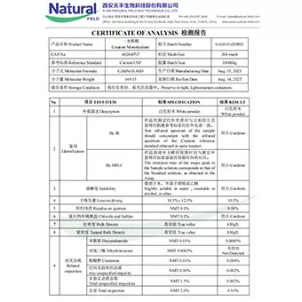 مونوهدرات الكرياتين