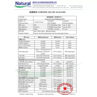 NF-COA بوليفينولات مستخلص الشاي الأخضر